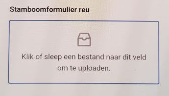 stamboom te uploaden